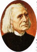 felix mendelssohn a portrait of franz liszt in old age china oil painting reproduction